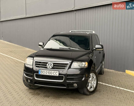 Черный Фольксваген Туарег, объемом двигателя 4.9 л и пробегом 340 тыс. км за 6900 $, фото 6 на Automoto.ua