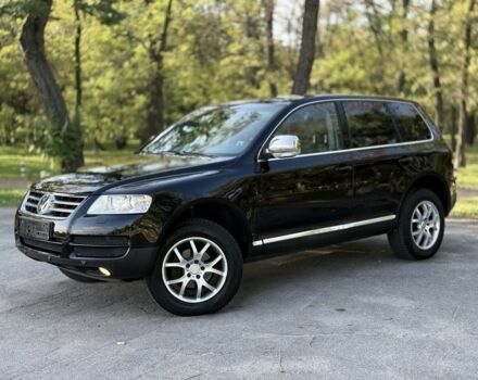 Черный Фольксваген Туарег, объемом двигателя 2.5 л и пробегом 232 тыс. км за 5950 $, фото 1 на Automoto.ua