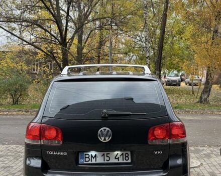 Чорний Фольксваген Туарег, об'ємом двигуна 5 л та пробігом 300 тис. км за 4700 $, фото 4 на Automoto.ua