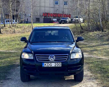 Черный Фольксваген Туарег, объемом двигателя 3 л и пробегом 357 тыс. км за 7440 $, фото 3 на Automoto.ua
