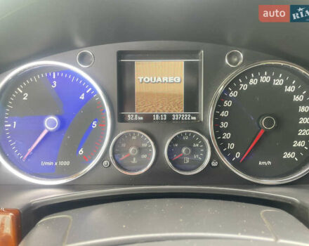 Черный Фольксваген Туарег, объемом двигателя 2.46 л и пробегом 330 тыс. км за 10500 $, фото 1 на Automoto.ua