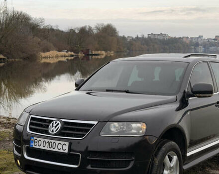 Черный Фольксваген Туарег, объемом двигателя 4.9 л и пробегом 340 тыс. км за 6900 $, фото 112 на Automoto.ua