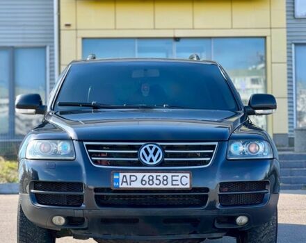 Черный Фольксваген Туарег, объемом двигателя 3 л и пробегом 295 тыс. км за 6900 $, фото 2 на Automoto.ua