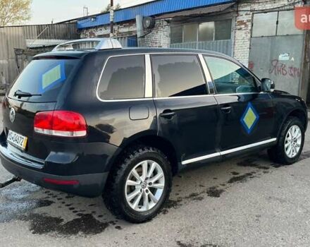 Черный Фольксваген Туарег, объемом двигателя 3 л и пробегом 260 тыс. км за 6000 $, фото 2 на Automoto.ua