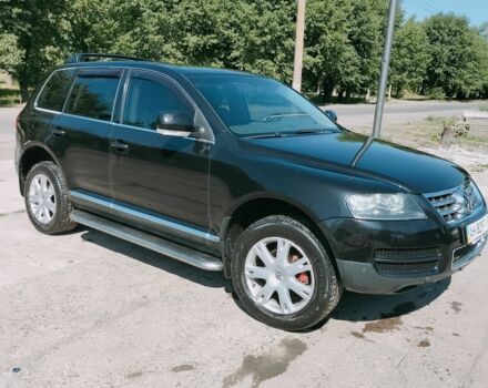 Черный Фольксваген Туарег, объемом двигателя 2.5 л и пробегом 280 тыс. км за 8000 $, фото 4 на Automoto.ua