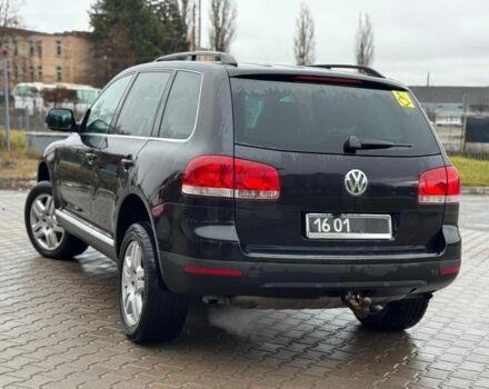 Черный Фольксваген Туарег, объемом двигателя 3 л и пробегом 420 тыс. км за 8000 $, фото 2 на Automoto.ua