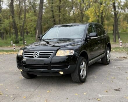 Черный Фольксваген Туарег, объемом двигателя 2.5 л и пробегом 285 тыс. км за 6250 $, фото 1 на Automoto.ua