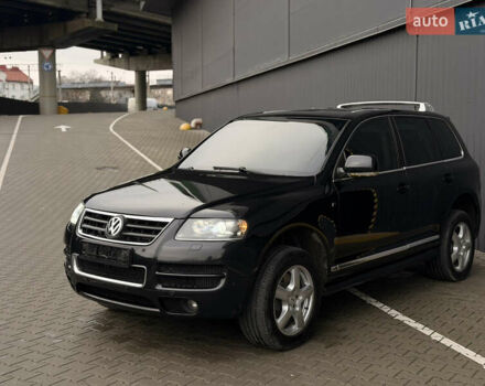Черный Фольксваген Туарег, объемом двигателя 4.9 л и пробегом 340 тыс. км за 6900 $, фото 41 на Automoto.ua