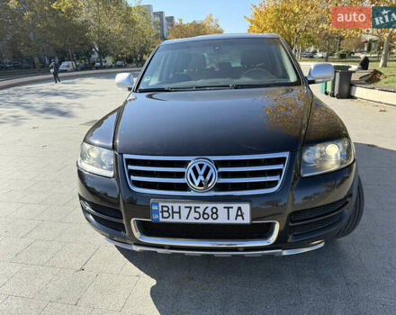 Черный Фольксваген Туарег, объемом двигателя 3 л и пробегом 340 тыс. км за 7500 $, фото 5 на Automoto.ua