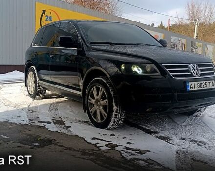 Черный Фольксваген Туарег, объемом двигателя 2.5 л и пробегом 315 тыс. км за 12500 $, фото 4 на Automoto.ua