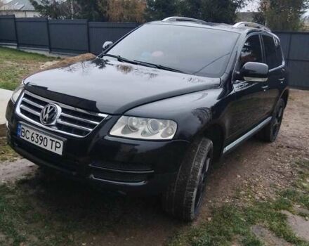 Чорний Фольксваген Туарег, об'ємом двигуна 3 л та пробігом 318 тис. км за 9200 $, фото 3 на Automoto.ua