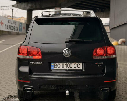 Черный Фольксваген Туарег, объемом двигателя 4.9 л и пробегом 340 тыс. км за 6900 $, фото 95 на Automoto.ua