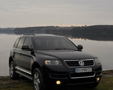 Черный Фольксваген Туарег, объемом двигателя 4.9 л и пробегом 340 тыс. км за 6900 $, фото 109 на Automoto.ua