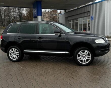 Черный Фольксваген Туарег, объемом двигателя 3 л и пробегом 420 тыс. км за 8000 $, фото 1 на Automoto.ua