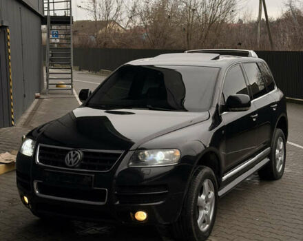 Черный Фольксваген Туарег, объемом двигателя 4.9 л и пробегом 340 тыс. км за 6900 $, фото 74 на Automoto.ua