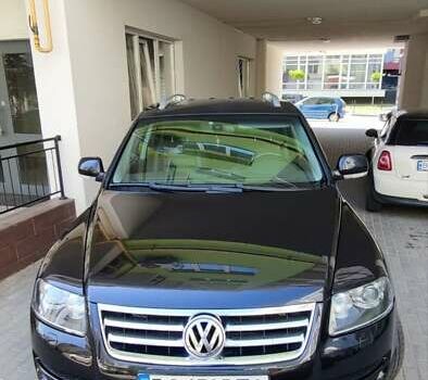 Чорний Фольксваген Туарег, об'ємом двигуна 3 л та пробігом 365 тис. км за 10700 $, фото 7 на Automoto.ua