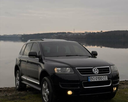 Черный Фольксваген Туарег, объемом двигателя 4.9 л и пробегом 340 тыс. км за 6900 $, фото 110 на Automoto.ua