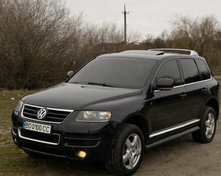 Черный Фольксваген Туарег, объемом двигателя 4.9 л и пробегом 340 тыс. км за 6900 $, фото 105 на Automoto.ua