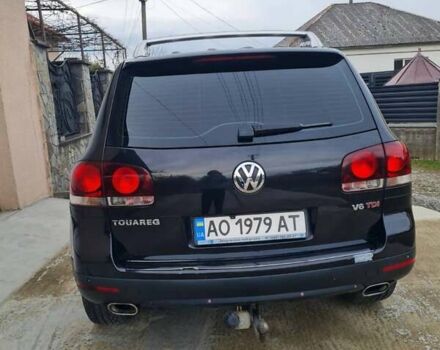 Черный Фольксваген Туарег, объемом двигателя 3 л и пробегом 258 тыс. км за 10500 $, фото 1 на Automoto.ua