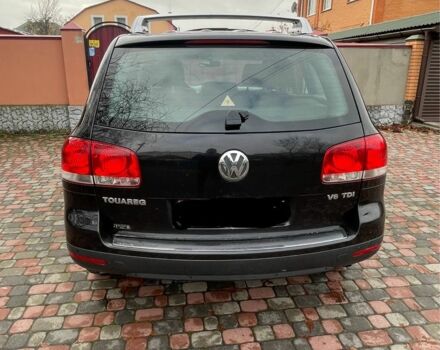 Черный Фольксваген Туарег, объемом двигателя 3 л и пробегом 270 тыс. км за 6500 $, фото 5 на Automoto.ua