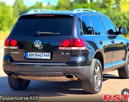 Фольксваген Туарег 2007 у Житомирі на Automoto.ua Чорний Фольксваген Туарег, об'ємом двигуна 3 л та пробігом 329 тис. км за 10600 $, фото 6 на Automoto.ua