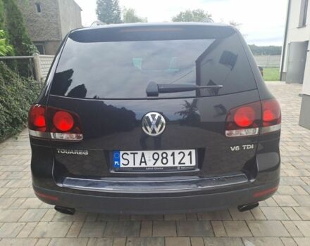 Черный Фольксваген Туарег, объемом двигателя 3 л и пробегом 260 тыс. км за 3400 $, фото 4 на Automoto.ua