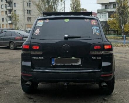 Чорний Фольксваген Туарег, об'ємом двигуна 3 л та пробігом 347 тис. км за 6200 $, фото 3 на Automoto.ua