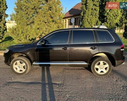 Черный Фольксваген Туарег, объемом двигателя 2.5 л и пробегом 317 тыс. км за 11500 $, фото 4 на Automoto.ua