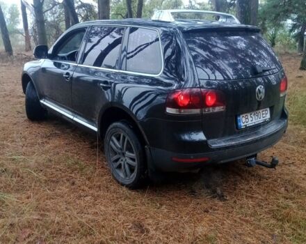 Черный Фольксваген Туарег, объемом двигателя 3.6 л и пробегом 339 тыс. км за 9400 $, фото 4 на Automoto.ua