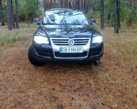 Черный Фольксваген Туарег, объемом двигателя 3.6 л и пробегом 339 тыс. км за 9400 $, фото 1 на Automoto.ua