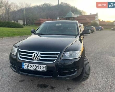 Черный Фольксваген Туарег, объемом двигателя 3.6 л и пробегом 159 тыс. км за 10500 $, фото 9 на Automoto.ua