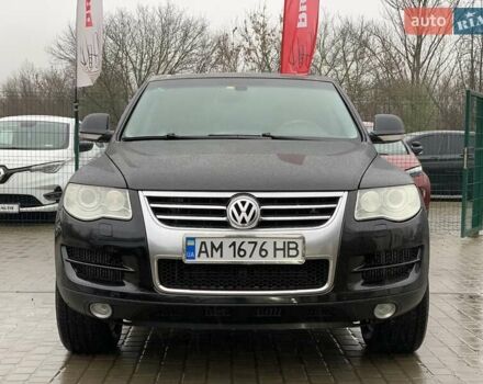 Черный Фольксваген Туарег, объемом двигателя 3 л и пробегом 351 тыс. км за 11999 $, фото 3 на Automoto.ua