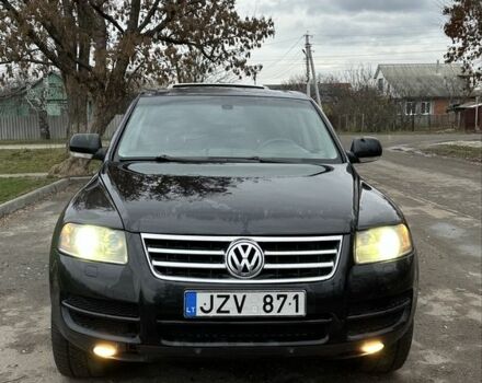 Чорний Фольксваген Туарег, об'ємом двигуна 3 л та пробігом 250 тис. км за 3350 $, фото 4 на Automoto.ua