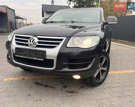 Фольксваген Туарег 2007 в Ирпене на Automoto.ua Черный Фольксваген Туарег, объемом двигателя 3 л и пробегом 359 тыс. км за 5500 $, фото 3 на Automoto.ua