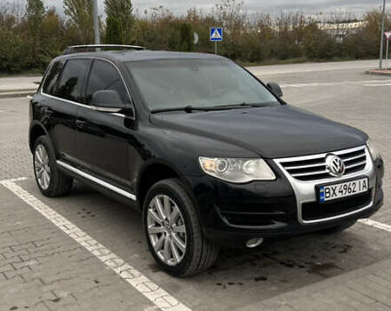 Фольксваген Туарег 2007 в Каменце-Подольском на Automoto.ua Черный Фольксваген Туарег, объемом двигателя 2.97 л и пробегом 320 тыс. км за 12200 $, фото 1 на Automoto.ua