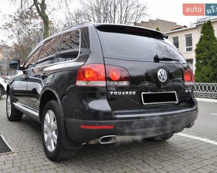 Черный Фольксваген Туарег, объемом двигателя 3 л и пробегом 335 тыс. км за 9803 $, фото 3 на Automoto.ua