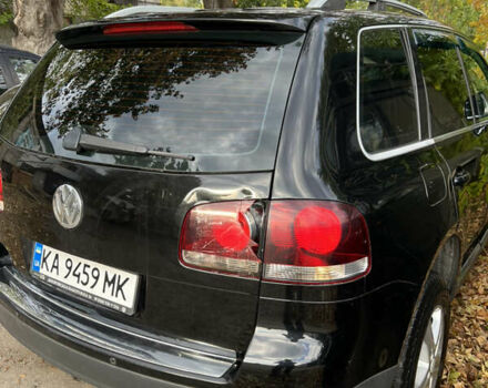 Черный Фольксваген Туарег, объемом двигателя 2.52 л и пробегом 237 тыс. км за 6500 $, фото 4 на Automoto.ua