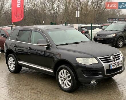 Черный Фольксваген Туарег, объемом двигателя 3 л и пробегом 351 тыс. км за 11999 $, фото 6 на Automoto.ua