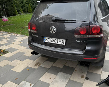 Фольксваген Туарег 2007 в Львове на Automoto.ua Черный Фольксваген Туарег, объемом двигателя 2.97 л и пробегом 298 тыс. км за 10500 $, фото 8 на Automoto.ua