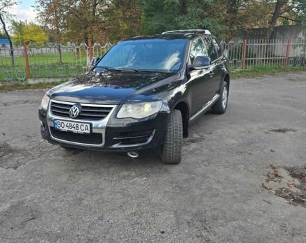 Черный Фольксваген Туарег, объемом двигателя 2.5 л и пробегом 352 тыс. км за 7500 $, фото 9 на Automoto.ua