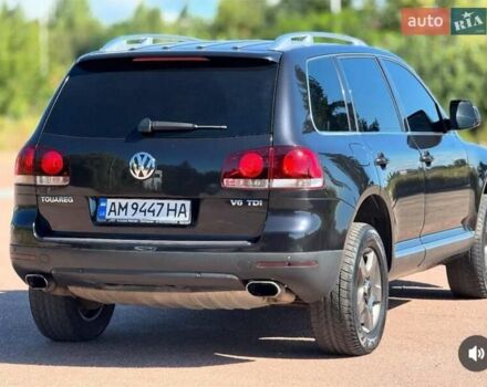 Фольксваген Туарег 2007 у Житомирі на Automoto.ua Чорний Фольксваген Туарег, об'ємом двигуна 2.97 л та пробігом 329 тис. км за 10600 $, фото 8 на Automoto.ua