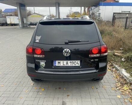 Черный Фольксваген Туарег, объемом двигателя 3 л и пробегом 373 тыс. км за 5400 $, фото 5 на Automoto.ua