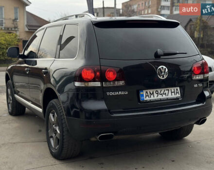 Черный Фольксваген Туарег, объемом двигателя 3 л и пробегом 333 тыс. км за 9950 $, фото 9 на Automoto.ua