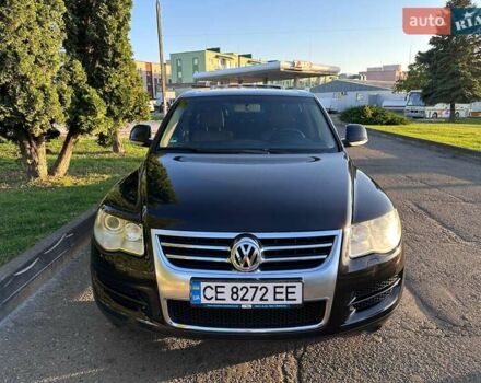 Черный Фольксваген Туарег, объемом двигателя 2.5 л и пробегом 317 тыс. км за 11500 $, фото 3 на Automoto.ua