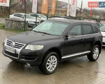 Черный Фольксваген Туарег, объемом двигателя 3 л и пробегом 351 тыс. км за 11999 $, фото 2 на Automoto.ua