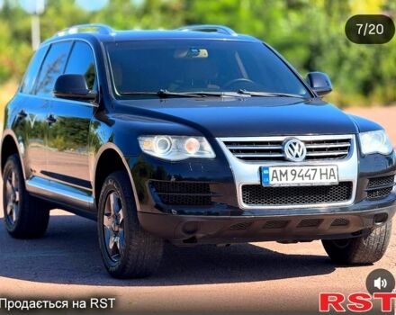 Фольксваген Туарег 2007 у Житомирі на Automoto.ua Чорний Фольксваген Туарег, об'ємом двигуна 3 л та пробігом 329 тис. км за 10600 $, фото 4 на Automoto.ua