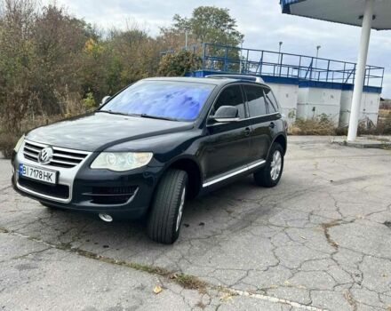 Фольксваген Туарег 2007 в Глобино на Automoto.ua Черный Фольксваген Туарег, объемом двигателя 3 л и пробегом 260 тыс. км за 10500 $, фото 2 на Automoto.ua