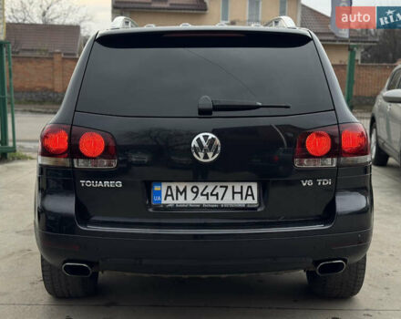 Черный Фольксваген Туарег, объемом двигателя 3 л и пробегом 333 тыс. км за 9950 $, фото 13 на Automoto.ua