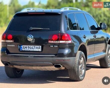 Фольксваген Туарег 2007 у Житомирі на Automoto.ua Чорний Фольксваген Туарег, об'ємом двигуна 2.97 л та пробігом 329 тис. км за 10600 $, фото 3 на Automoto.ua