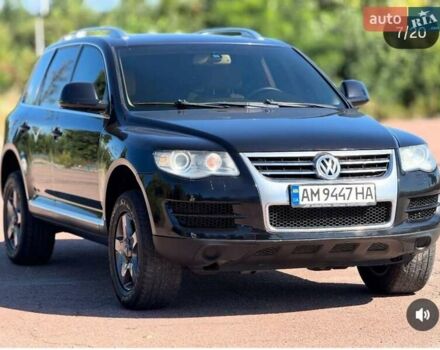 Фольксваген Туарег 2007 у Житомирі на Automoto.ua Чорний Фольксваген Туарег, об'ємом двигуна 2.97 л та пробігом 329 тис. км за 10600 $, фото 7 на Automoto.ua